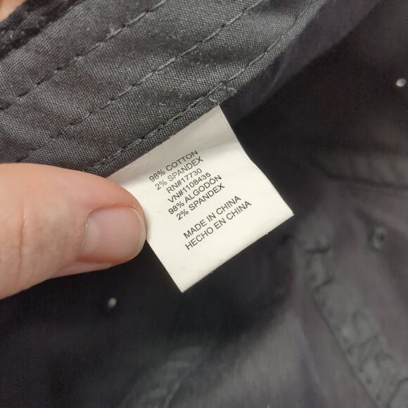 Unbranded Slideback Baseball Cap Black One Size Blank Outdoor Casual - Picture 9 of 9